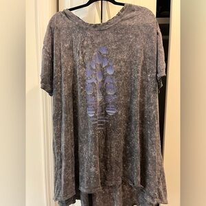 Free people movement oversized tee